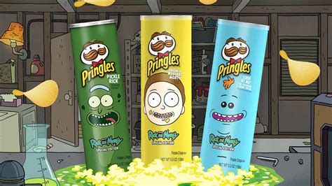 New Limited Edition 'Rick and Morty' Pringles Arrive At Walmart