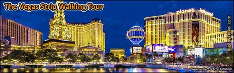 Las Vegas Strip Walking Tour - FREE Map