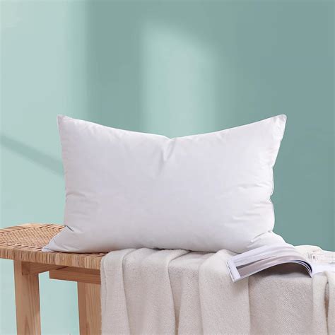 Amazon.com: Alanzimo Luxury Hotel Collection Goose Feather Pillow for ...