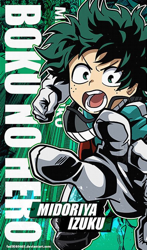 My Hero Academia Wallpapers Mobile : Izuku Midori by Fadil089665 | Hero poster, Hero, Hero wallpaper