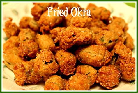 Sweet Tea and Cornbread: Fried Okra!