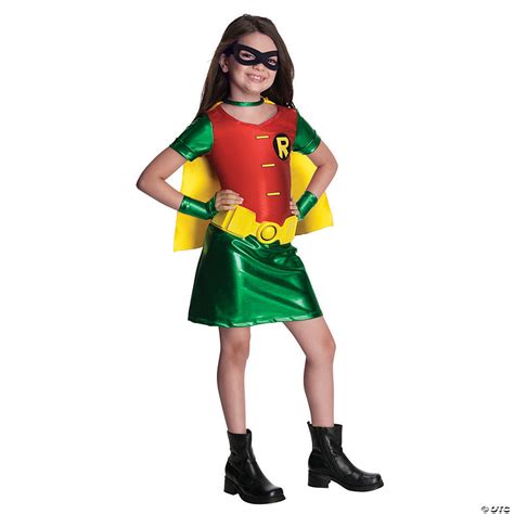 Girl's Teen Titans Robin Costume | Oriental Trading