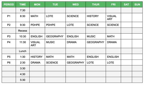 ⏰ How to Use a Timetable in High School (Example Included!)