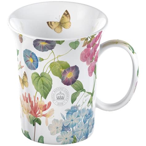 Amazon.com | Royal Botanic Gardens, Kew - Redoute Meadow - Fine Bone China Mug in a Box: Coffee ...