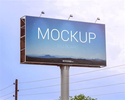 Billboard - Free PSD Mockup – Free Mockup | Billboard mockup, Billboard design, Outdoor ...