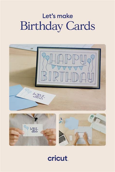 How to make a birthday card with cricut – Artofit