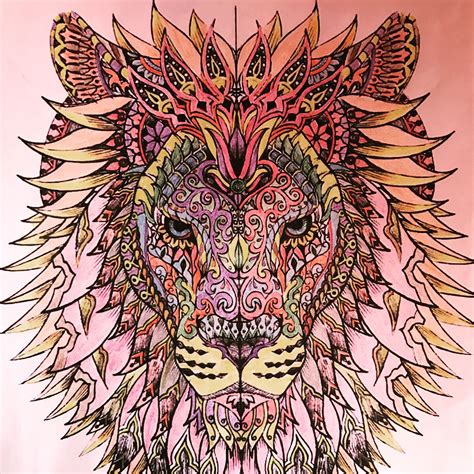 Lion Mandala Colouring Pages - Claire McBride's Coloring Pages