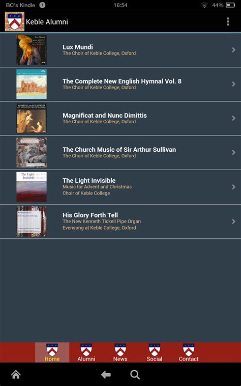 Keble College Alumni - App on Amazon Appstore