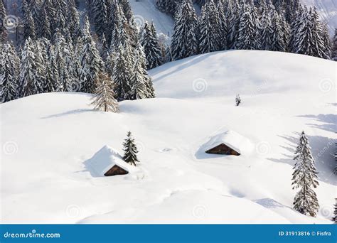 Deep Snow in Alps, Berchtesgaden, Bavaria, Germany Stock Photo - Image of snowbound, view: 31913816