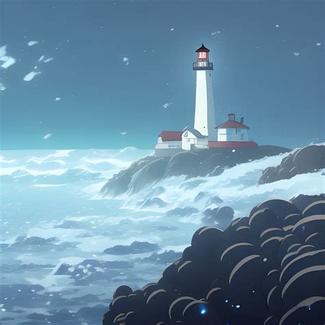 Download Lighthouse, Anime, Sea. Royalty-Free Stock Illustration Image - Pixabay