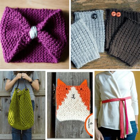 KNITTING FOR BEGINNERS: A roundup of 30 easy knitting projects