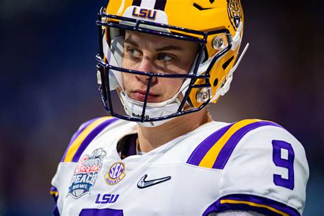 December 28, 2019: LSU Tigers quarterback Joe Burrow (9) during the ...