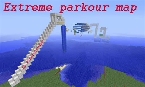 Extreme parkour map Minecraft Project