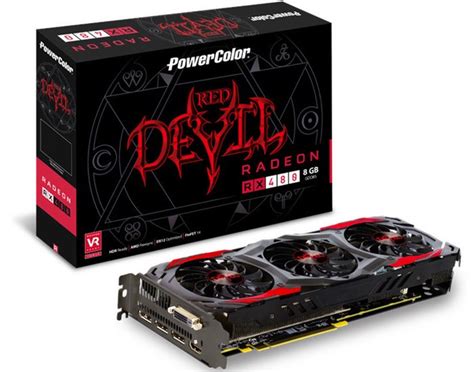 PowerColor Radeon RX 480 RED DEVIL Graphics Card Unveiled For $269 ...