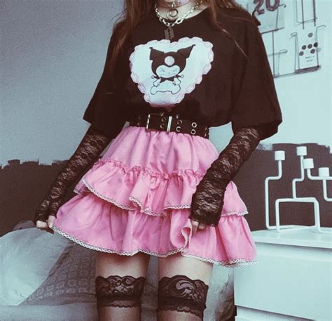 Kuromi Style | Sanrio outfits, Kuromi outfit, Alternative outfits