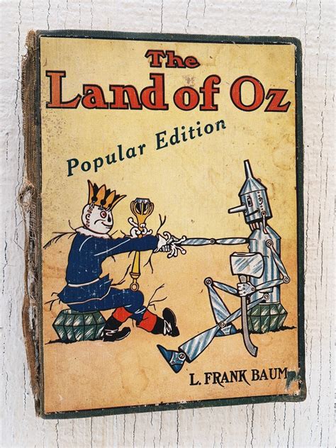 Vintage Land of Oz Book Popular Edition L. Frank Baum 1904 - Etsy