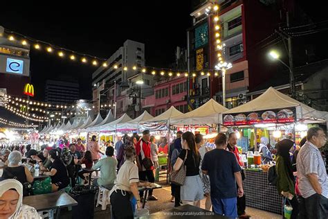 Makan malam di Lee Garden Night Market Hatyai — Nadi Busyra