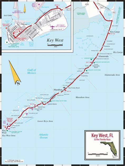 Los Cayos Florida Map - Printable Maps