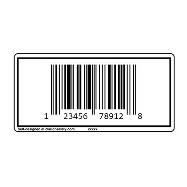 Custom-made Barcode Labels | Clarion Safety Systems