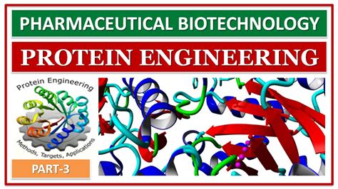 PROTEIN ENGINEERING | PART-3 | PHARMACEUTICAL BIOTECHNOLOGY | APPLICATIONS - YouTube