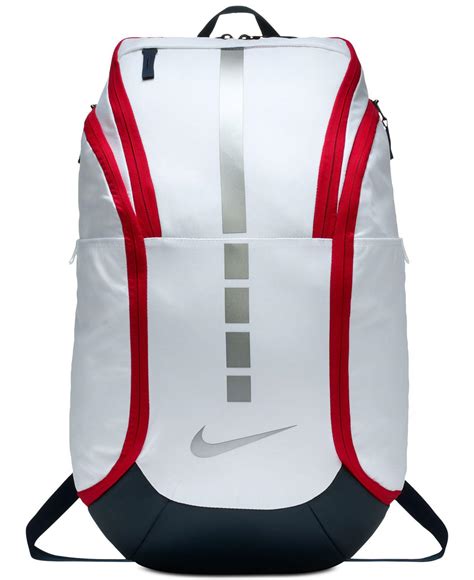 Nike Hoops Elite Pro Basketball Backpack in White for Men | Lyst