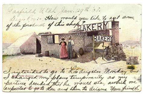 Fairfield Utah Postcard Bullfrog Bakery Front View #75990 | eBay | Postcard, Postcards for sale ...