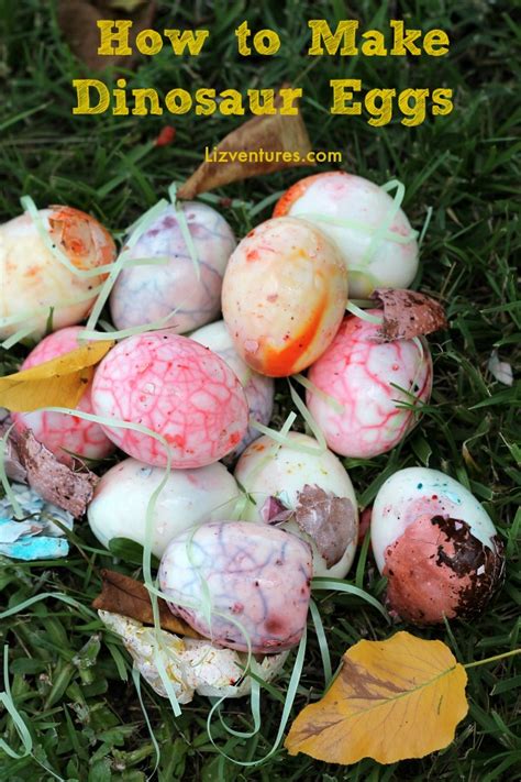 How To Make Dinosaur Eggs | Prehistoric and Edible Fun!