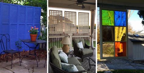 Do It Yourself Patio Privacy Screens - Patio Ideas