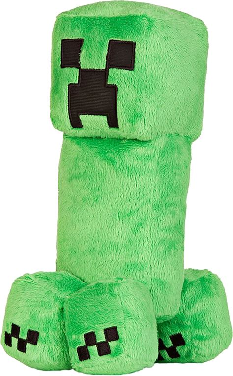 Amazon.com: JINX Minecraft Creeper Plush Stuffed Toy, Green, 10.5" Tall : Toys & Games