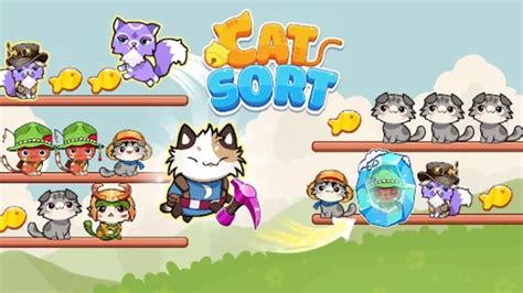 Cat Sort Color Puzzle Game para Android - Download