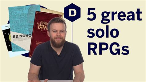 Top 5 best solo tabletop RPGs that are great to play alone - YouTube