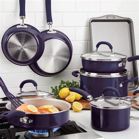 Rachael Ray 13-Piece Cookware Set - Walmart.com - Walmart.com