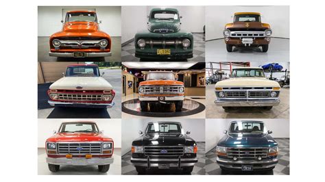 A Look Back At 73 Years Of The Ford F-Series Pickup Truck