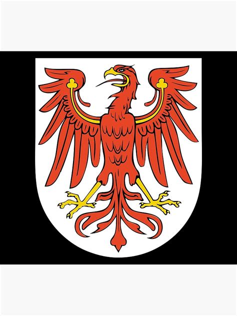 "Brandenburg Coat of Arms Medieval Heraldry" Poster by signsandsymbols | Redbubble