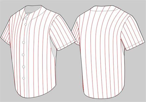 Baseball Uniform Template Vector at GetDrawings | Free download