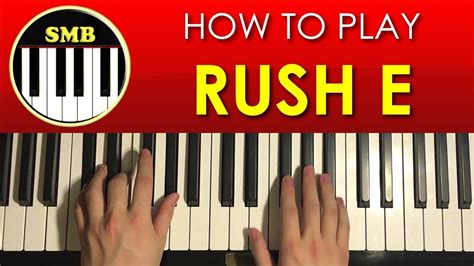 Rush E Sheet Music : Rush E But Playable Flat : This is not my song and it was originally made ...