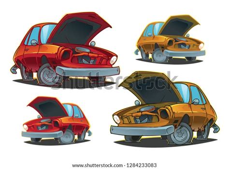 1,461 Junk Car Cartoon Images, Stock Photos & Vectors | Shutterstock