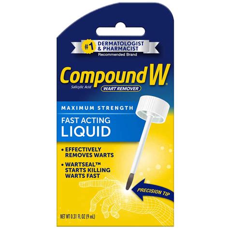 COMPOUND W FAST-ACTING LIQUID 0.31oz. - Armstrong Health Care