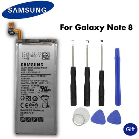 Original Samsung Replacement Battery EB BN950ABE For Samsung GALAXY Note 8 N950 N950F N950U ...