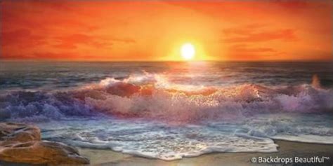 Sunset Beach Backdrop 6 | Beach backdrop, Beach sunset, Beautiful backdrops