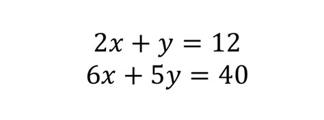 Simultaneous Equations - GCSE Maths Revision Guide - Tutor In