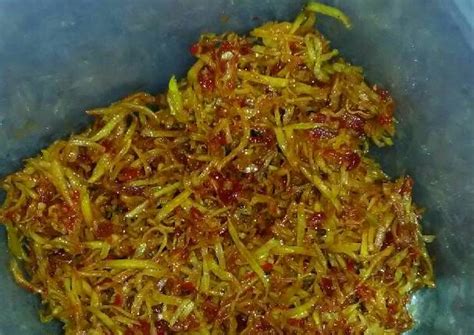 Resep Keripik ubi pedas manis oleh sarirese - Cookpad