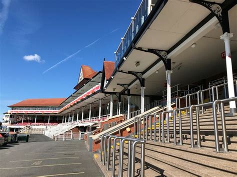 Grandstand at Chester Racecourse © Richard Humphrey :: Geograph Britain and Ireland