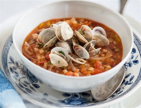 Fregula with clams and cherry tomatoes | Spring recipes, Recipes, Food
