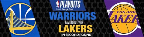 Warriors vs Lakers 2023 NBA Playoffs Second Round Betting Odds