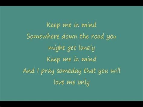 Zac Brown Band - Keep Me In Mind (Lyrics) Chords - Chordify