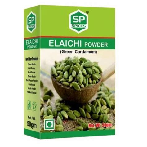 Sp Spices Elaichi Powder, Packaging Size: 50g at Rs 2250/kilogram in New Delhi | ID: 22383617830