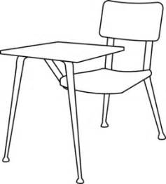 table and chair black and white - Clip Art Library