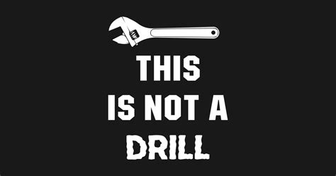 This is not a Drill - This Is Not A Drill - Hoodie | TeePublic