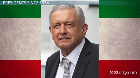 Presidents of Mexico | Overview, History & Timeline - Lesson | Study.com